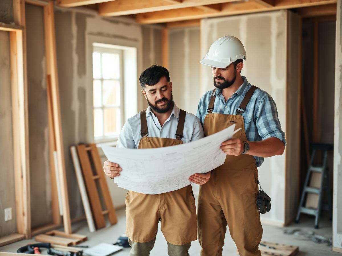 Bauleitung von AD Innenausbau bei der Planung